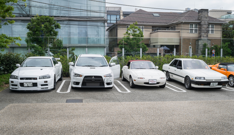 Illustration for article titled This Tokyo Bookstore Does One Of The Most Diverse Cars And Coffee Meets On The Planet